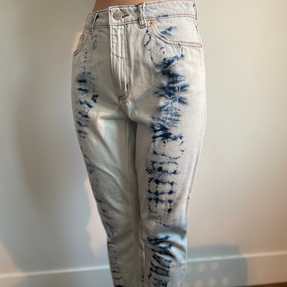 Tie-dye Jeans with fringes - Picture 3 of 3